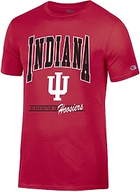 Champion Men's Indiana Big Logo Stadium T-shirt
