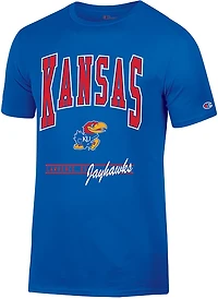 Champion Men's Kansas Big Logo Stadium T-shirt