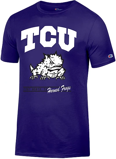 Champion Men's TCU Big Logo Stadium T-shirt