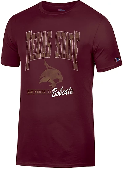 Champion Men's Texas State Big Logo Stadium T-shirt