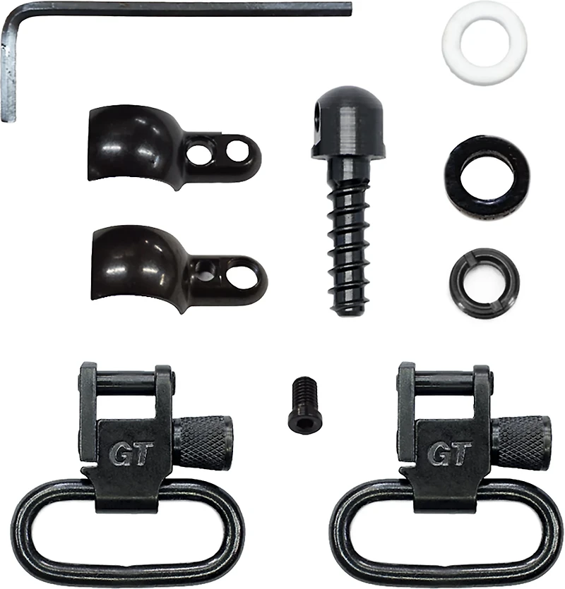 Grovtec Barrel Band 1" Loop Locking Swivel Set