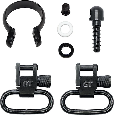 Grovtec One Piece Barrel Band Locking Swivel Set