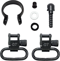 Grovtec One Piece Barrel Band Locking Swivel Set