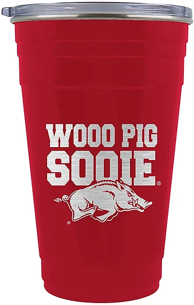 Great American Products Arkansas Tailgater Rally Cry Travel 22 oz Tumbler