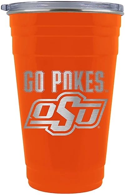 Great American Products Oklahoma State Tailgater Rally Cry Travel 22 oz Tumbler