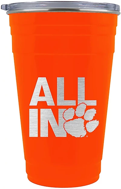 Great American Products Clemson Tailgater Rally Cry Travel 22 oz Tumbler