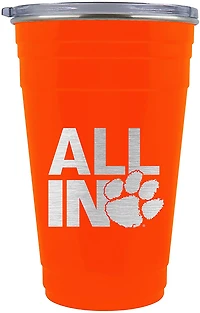 Great American Products Clemson Tailgater Rally Cry Travel 22 oz Tumbler