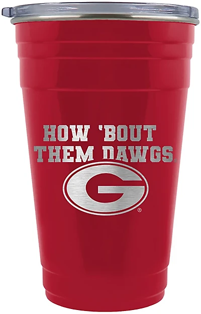 Great American Products Georgia Tailgater Rally Cry Travel 22 oz Tumbler
