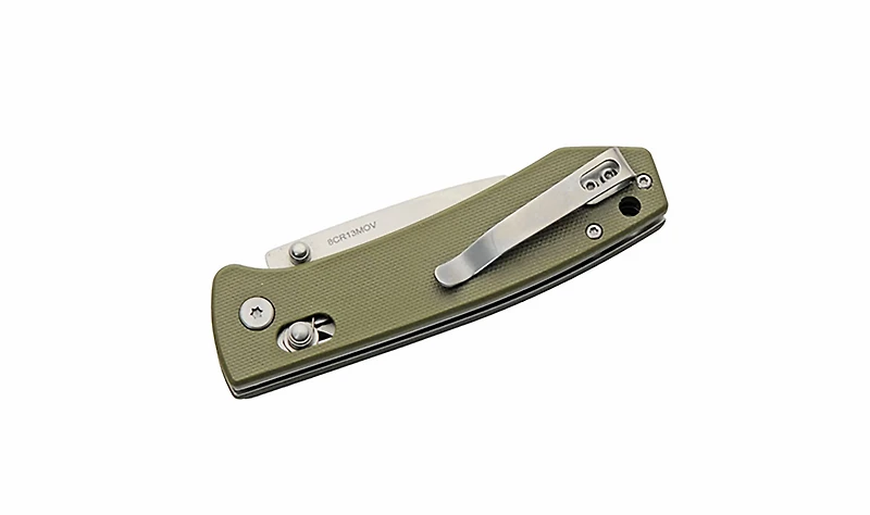 Rite Edge Moss G10 Rolling Lock Folding Knife