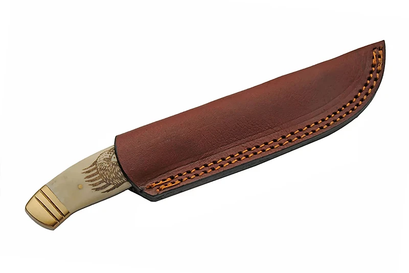 Rite Edge Sleek Bone Eagle Fixed Knife