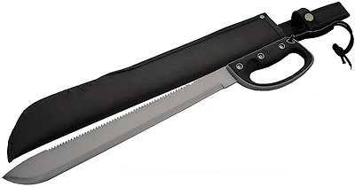 Rite Edge D-Guard Rubber Grip Sawback Machete