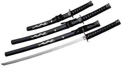 Rite Edge Black Pearl Dragon Samurai Set