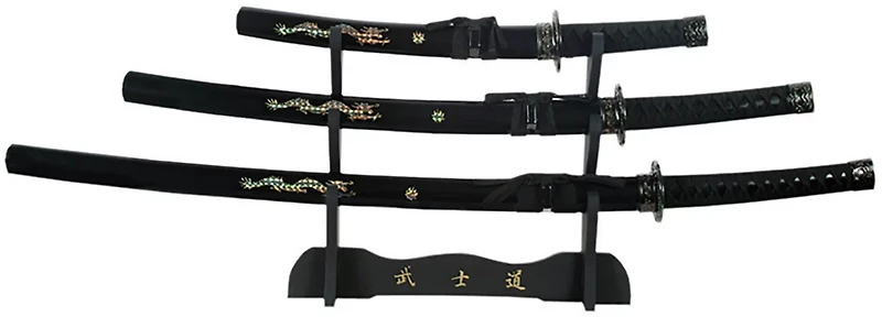 Rite Edge Black Pearl Dragon Samurai Set