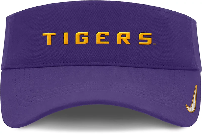 Unisex Nike LSU Tigers 2024 Sideline Fit Ace Visor
