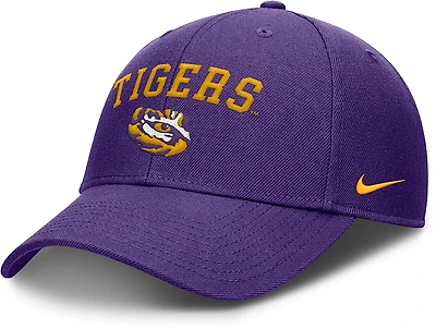 Nike Men's LSU Rise Structured Adjustable Snapback Cap