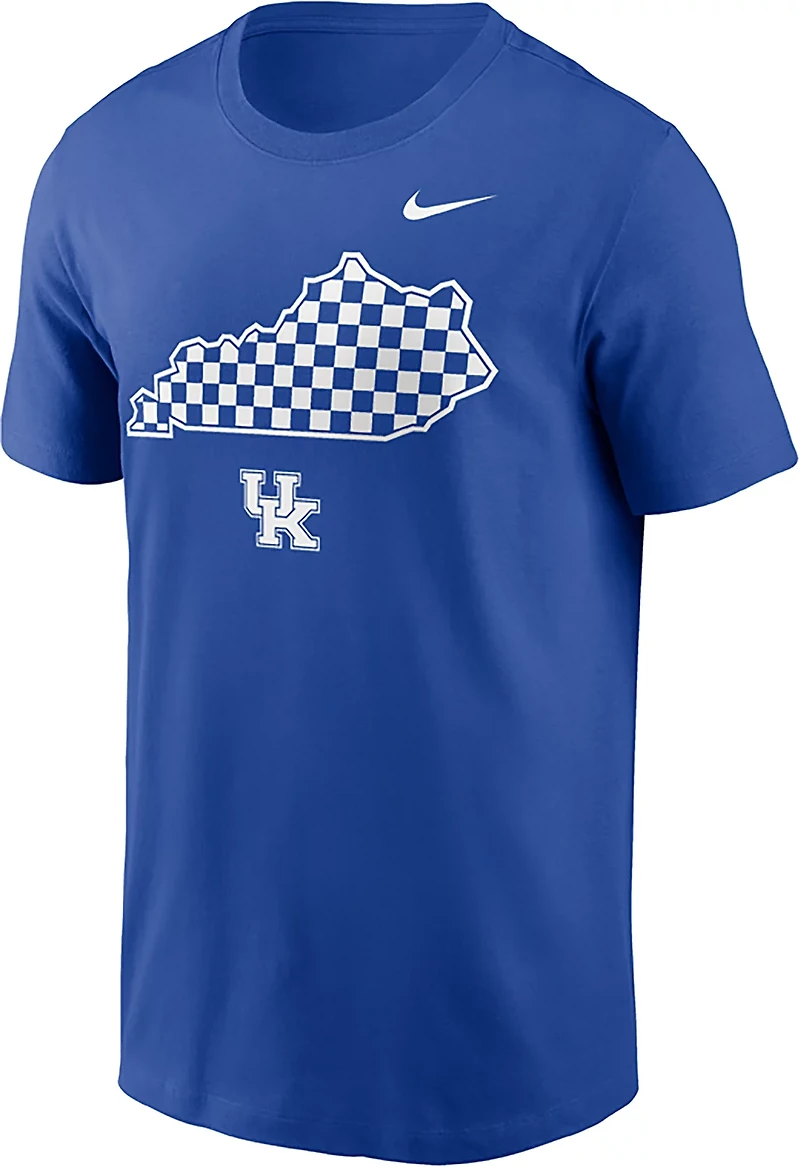 Nike Men's Kentucky State Outline Cotton T-shirt