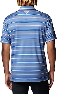 Columbia Kentucky Wildcats PFG Super Terminal Tackle Omni-Shade Stripe Polo