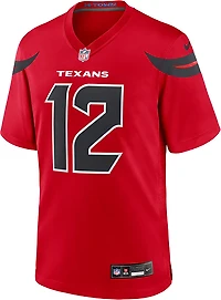 Nike Men's Houston Texans Nico Collins #12 Horn Logo Alternate Game Jersey