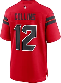 Nike Men's Houston Texans Nico Collins #12 Horn Logo Alternate Game Jersey