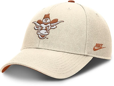 Nike Men's Texas Dri-FIT Rise Legacy Vault Logo Structured Adjustable Cap
