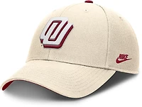 Nike Men's Oklahoma Dri-FIT Rise Legacy Vault Logo Structured Adjustable Cap