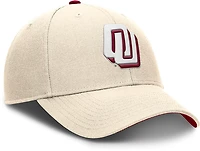 Nike Men's Oklahoma Dri-FIT Rise Legacy Vault Logo Structured Adjustable Cap