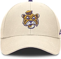 Nike Men's LSU Dri-FIT Rise Legacy Vault Logo Structured Adjustable Cap