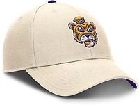 Nike Men's LSU Dri-FIT Rise Legacy Vault Logo Structured Adjustable Cap