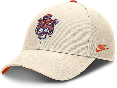 Nike Men's Clemson Dri-FIT Rise Legacy Vault Logo Structured Adjustable Cap