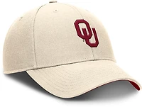 Jordan Men's Oklahoma Dri-FIT Rise Primetime Primary Logo Structured Adjustable Cap