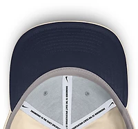 Nike Men's West Virginia Dri-FIT Rise Primetime Primary Logo Structured Adjustable Cap