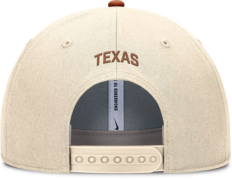 Nike Men's Texas Dri-FIT Rise Primetime Primary Logo Structured Adjustable Cap