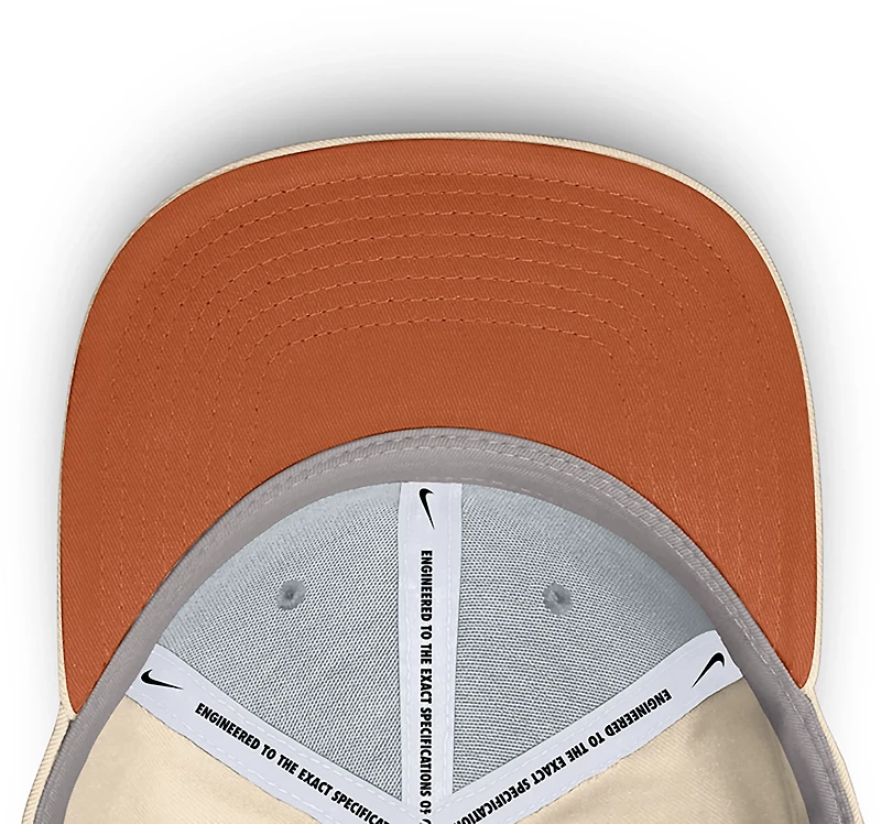 Nike Men's Texas Dri-FIT Rise Primetime Primary Logo Structured Adjustable Cap