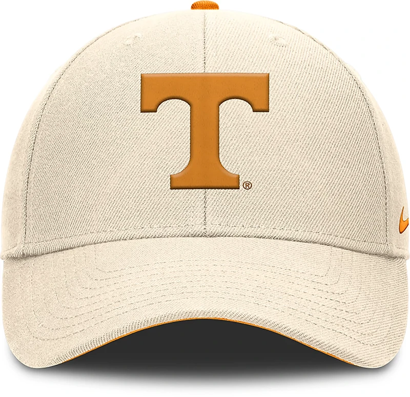 Nike Men's Tennessee Dri-FIT Rise Primetime Primary Logo Structured Adjustable Cap
