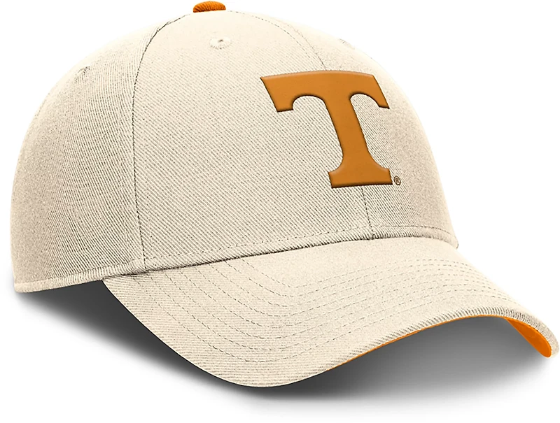Nike Men's Tennessee Dri-FIT Rise Primetime Primary Logo Structured Adjustable Cap