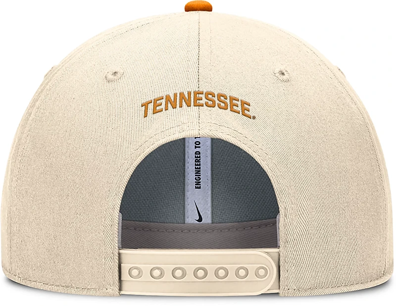 Nike Men's Tennessee Dri-FIT Rise Primetime Primary Logo Structured Adjustable Cap