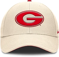 Nike Men's Georgia Dri-FIT Rise Primetime Primary Logo Structured Adjustable Cap