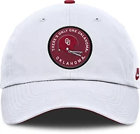 Nike Men's Oklahoma Legacy Football Helmet Logo Unstructured Adjustable Club Cap
