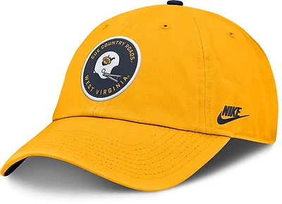Nike Men's West Virginia Legacy Football Helmet Logo Unstructured Adj Club Cap