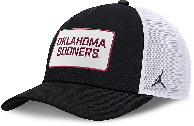 Jordan Men's Oklahoma Rise Gameday Team Patch Trucker Cap