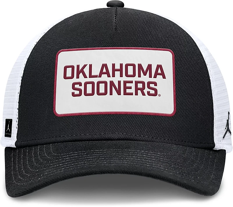 Jordan Men's Oklahoma Rise Gameday Team Patch Trucker Cap