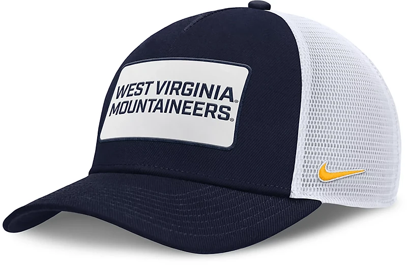 Nike Men's West Virginia Rise Gameday Team Patch Trucker Cap