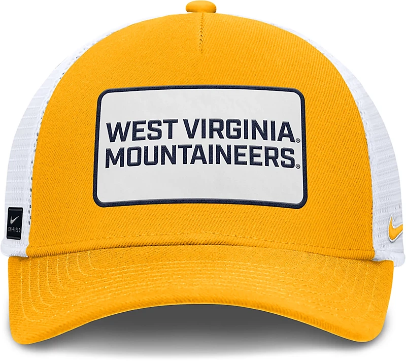 Nike Men's West Virginia Rise Gameday Team Patch Trucker Cap
