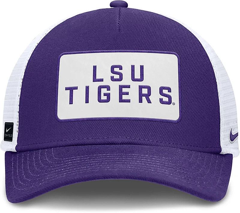 Nike Men's LSU Rise Gameday Team Patch Trucker Cap
