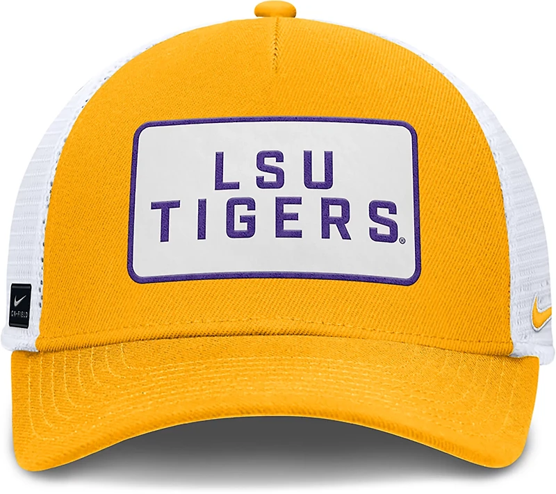 Nike Men's LSU Rise Gameday Team Patch Trucker Cap