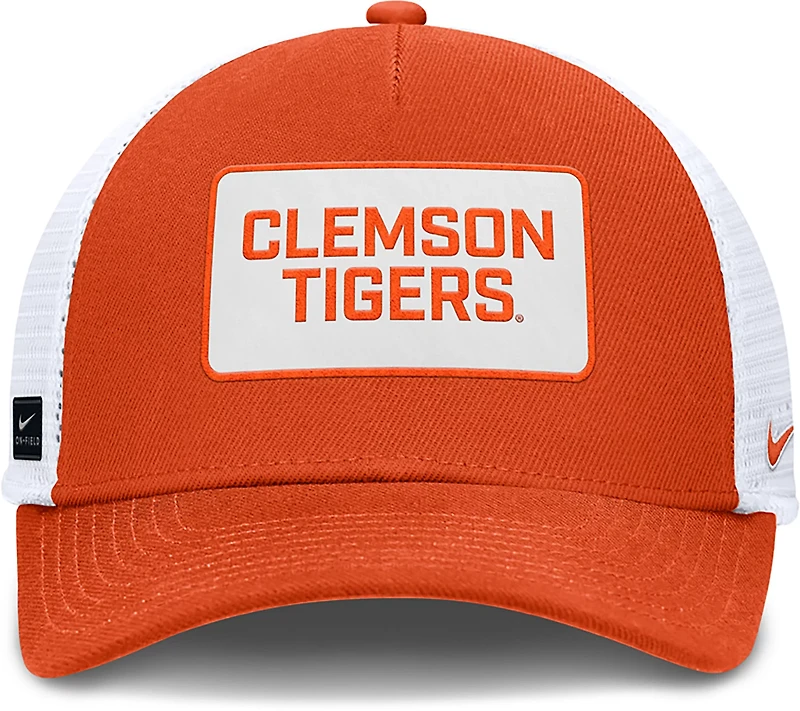 Nike Men's Clemson Rise Gameday Team Patch Trucker Cap