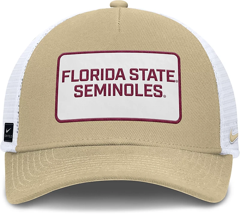 Nike Men's Florida State Rise Gameday Team Patch Trucker Cap