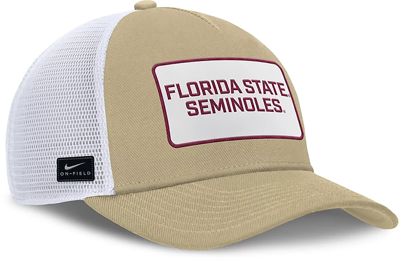 Nike Men's Florida State Rise Gameday Team Patch Trucker Cap