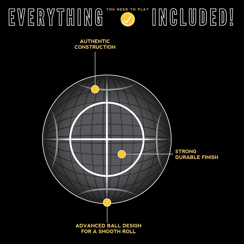 Franklin Sports Advanced Bocce Set