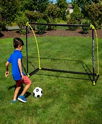 Franklin 4 ft x 6 ft Black Hawk Portable Soccer Goal